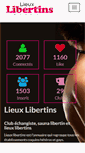 Mobile Screenshot of lieux-libertins.com